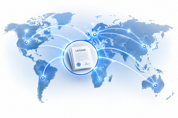 Licence mondiale connectée